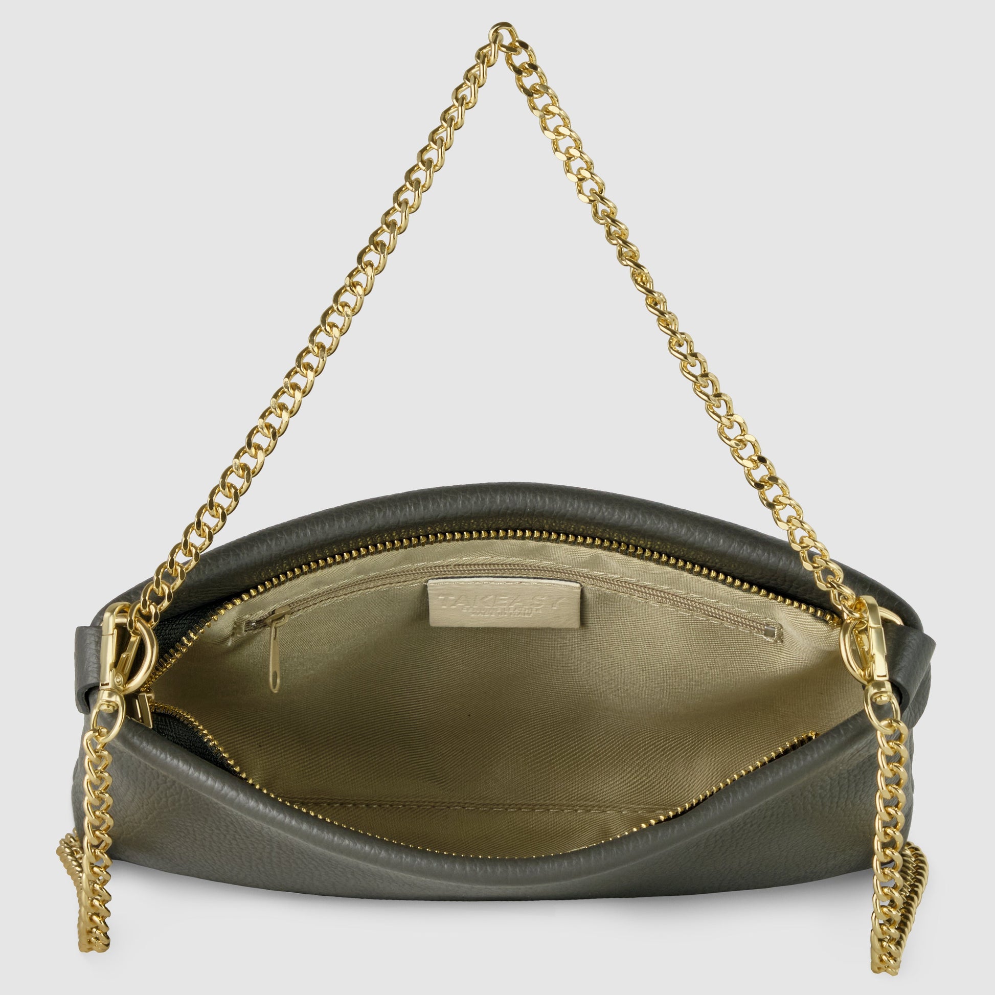 Italian Genuine Calf Leather Crossbody Bag 101315 TAKEASY