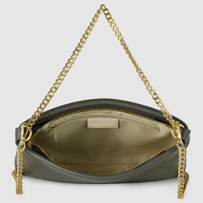 Italian Genuine Calf Leather Crossbody Bag 101315 TAKEASY