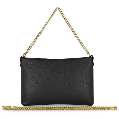 Italian Genuine Calf Leather Crossbody Bag 101315 TAKEASY