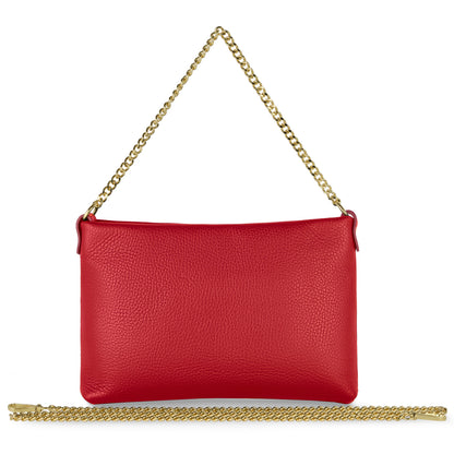 Italian Genuine Calf Leather Crossbody Bag 101315 TAKEASY