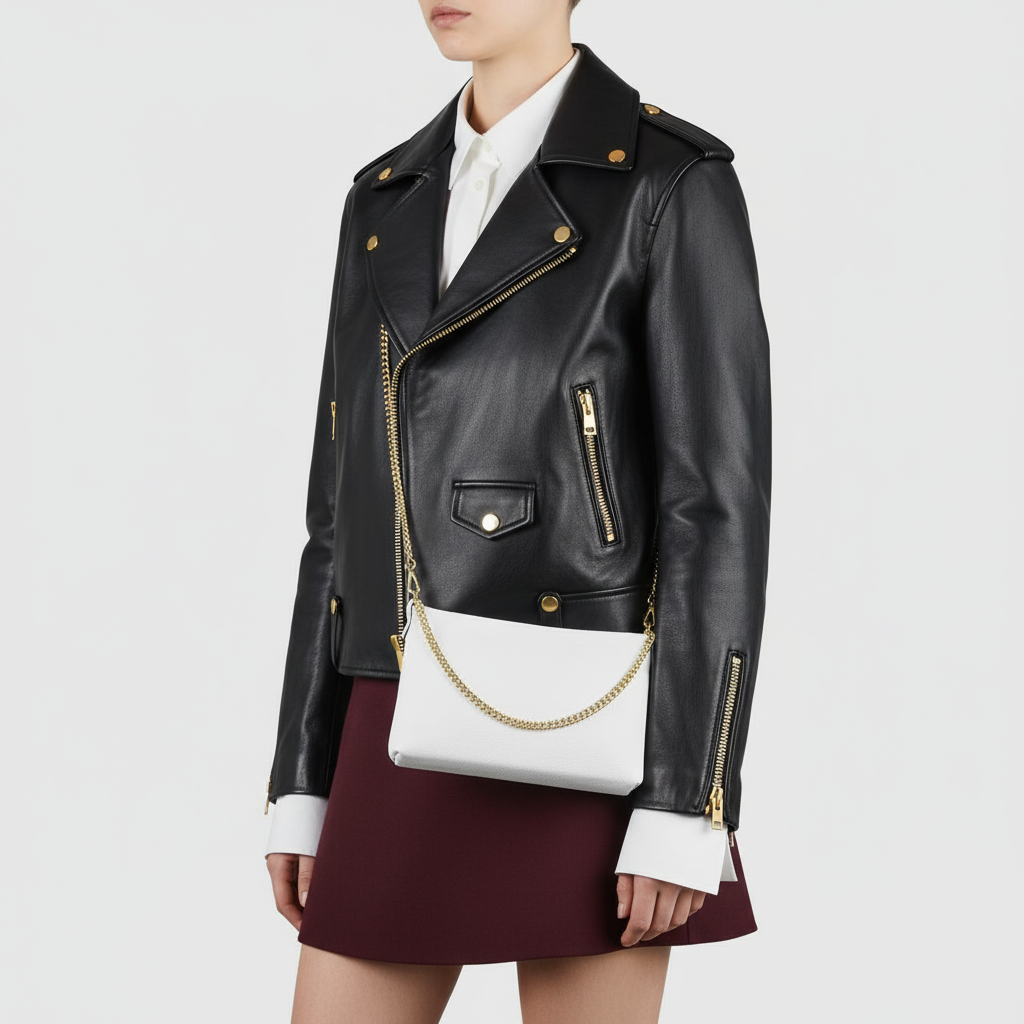 Italian Genuine Calf Leather Crossbody Bag 101315 TAKEASY