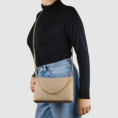 Italian Genuine Calf Leather Crossbody Bag 101315 TAKEASY