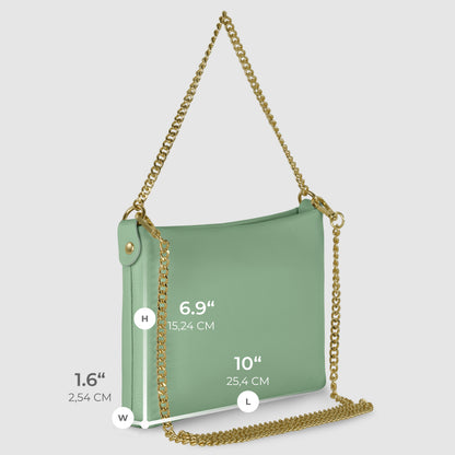 Italian Genuine Calf Leather Crossbody Bag 101315 TAKEASY
