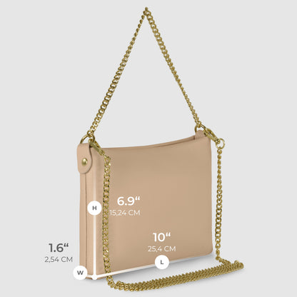 Italian Genuine Calf Leather Crossbody Bag 101315 TAKEASY