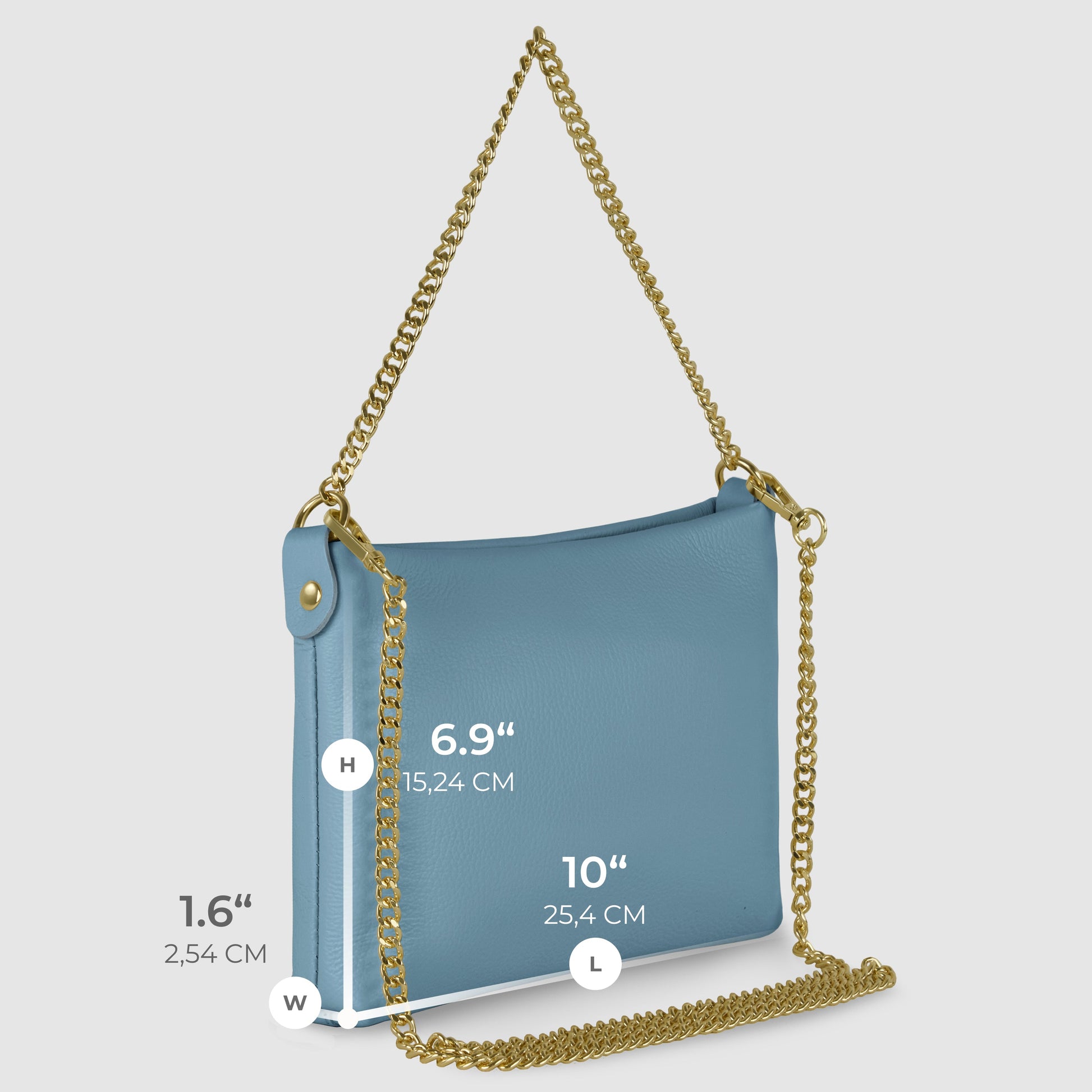 Italian Genuine Calf Leather Crossbody Bag 101315 TAKEASY