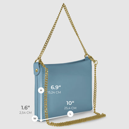 Italian Genuine Calf Leather Crossbody Bag 101315 TAKEASY