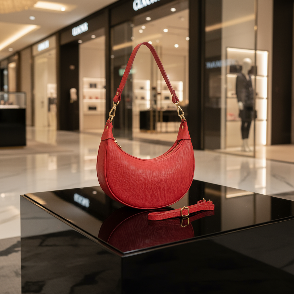 Italian Genuine Calf Leather Shoulder Bag 222024 TAKEASY