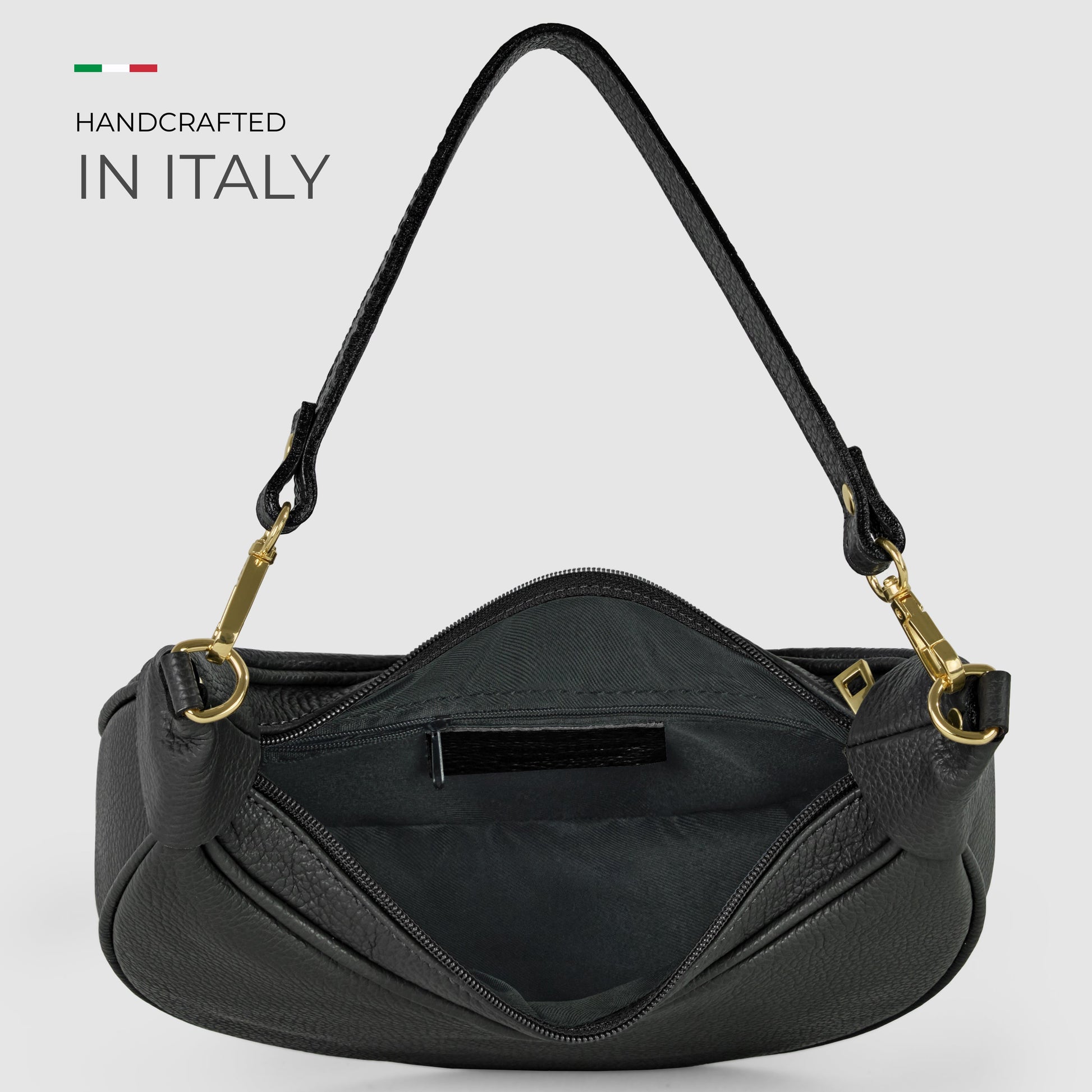 Italian Genuine Calf Leather Shoulder Bag 222024 TAKEASY