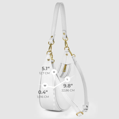 Italian Genuine Calf Leather Shoulder Bag 222024 TAKEASY