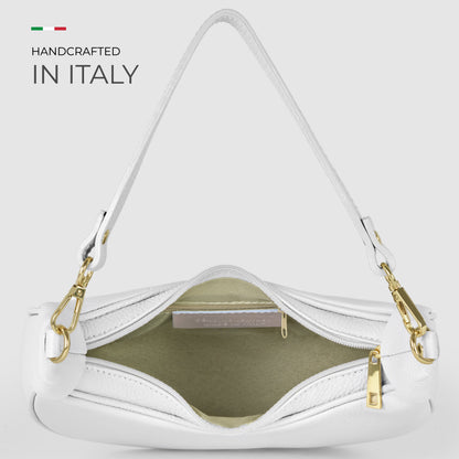 Italian Genuine Calf Leather Shoulder Bag 222024 TAKEASY
