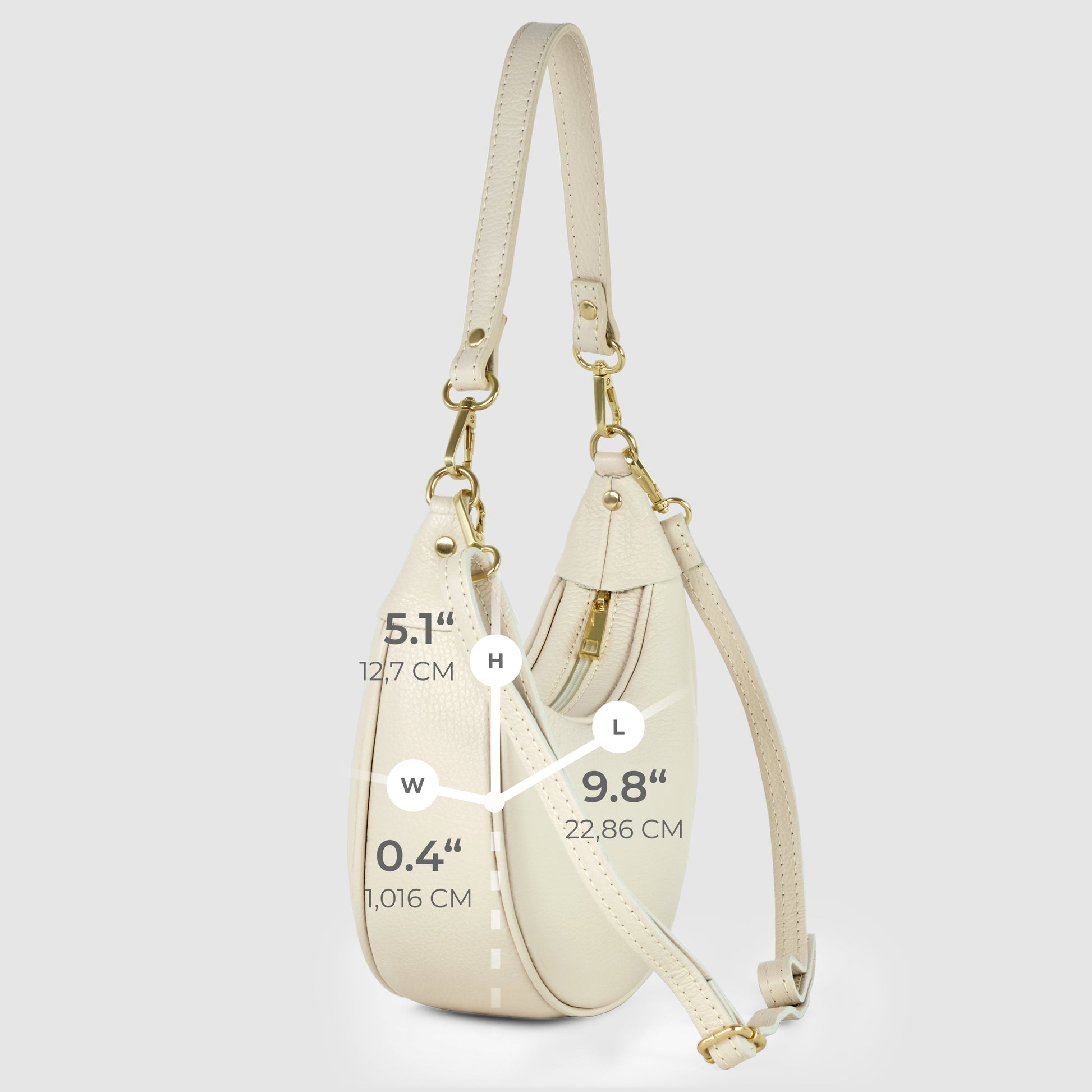 Italian Genuine Calf Leather Shoulder Bag 222024 TAKEASY