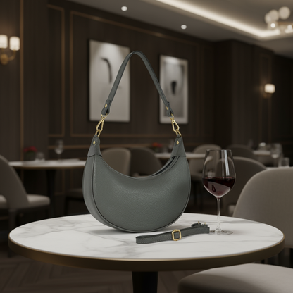 Italian Genuine Calf Leather Shoulder Bag 222024 TAKEASY