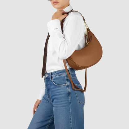 Italian Genuine Calf Leather Shoulder Bag 222024 TAKEASY