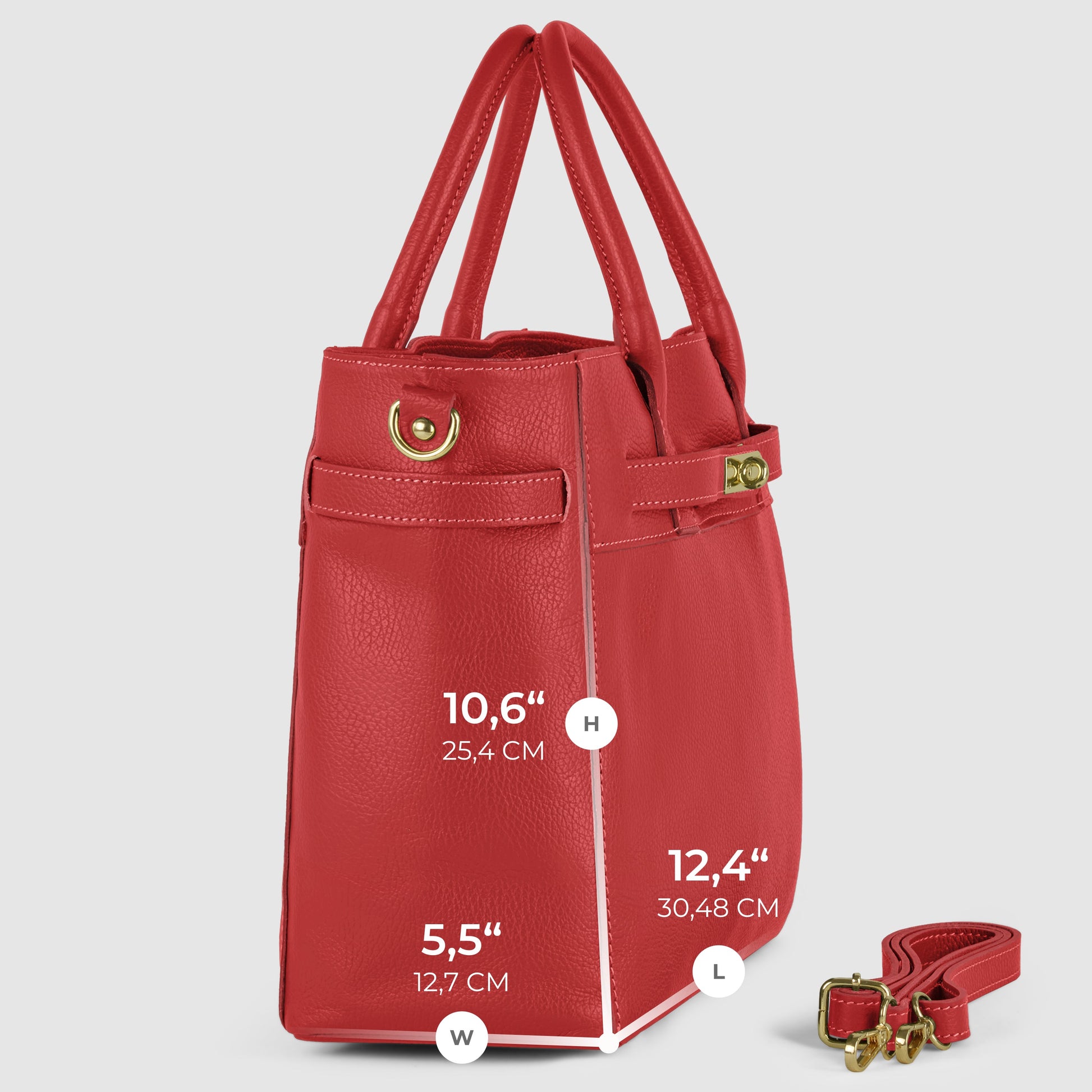 Italian Genuine Calf Leather Top-Handle Bag 233233 TAKEASY