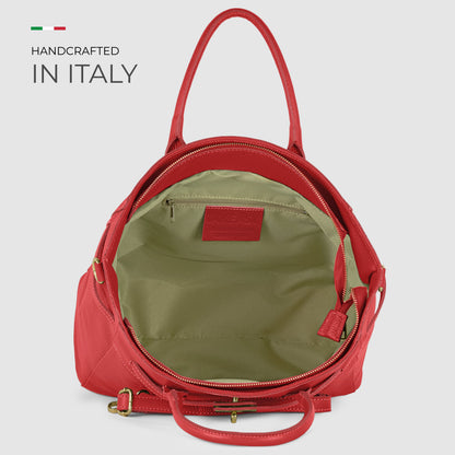 Italian Genuine Calf Leather Top-Handle Bag 233233 TAKEASY