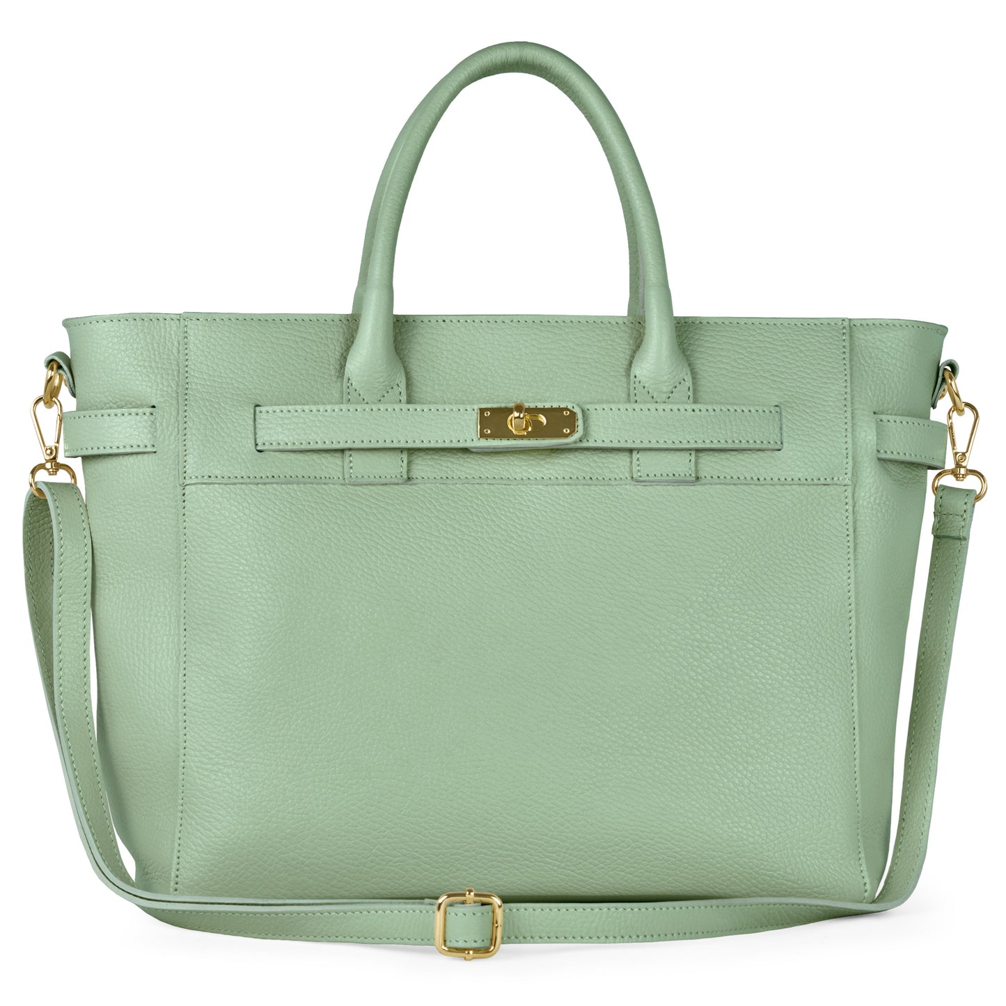 Italian Genuine Calf Leather Top-Handle Bag 233233 TAKEASY