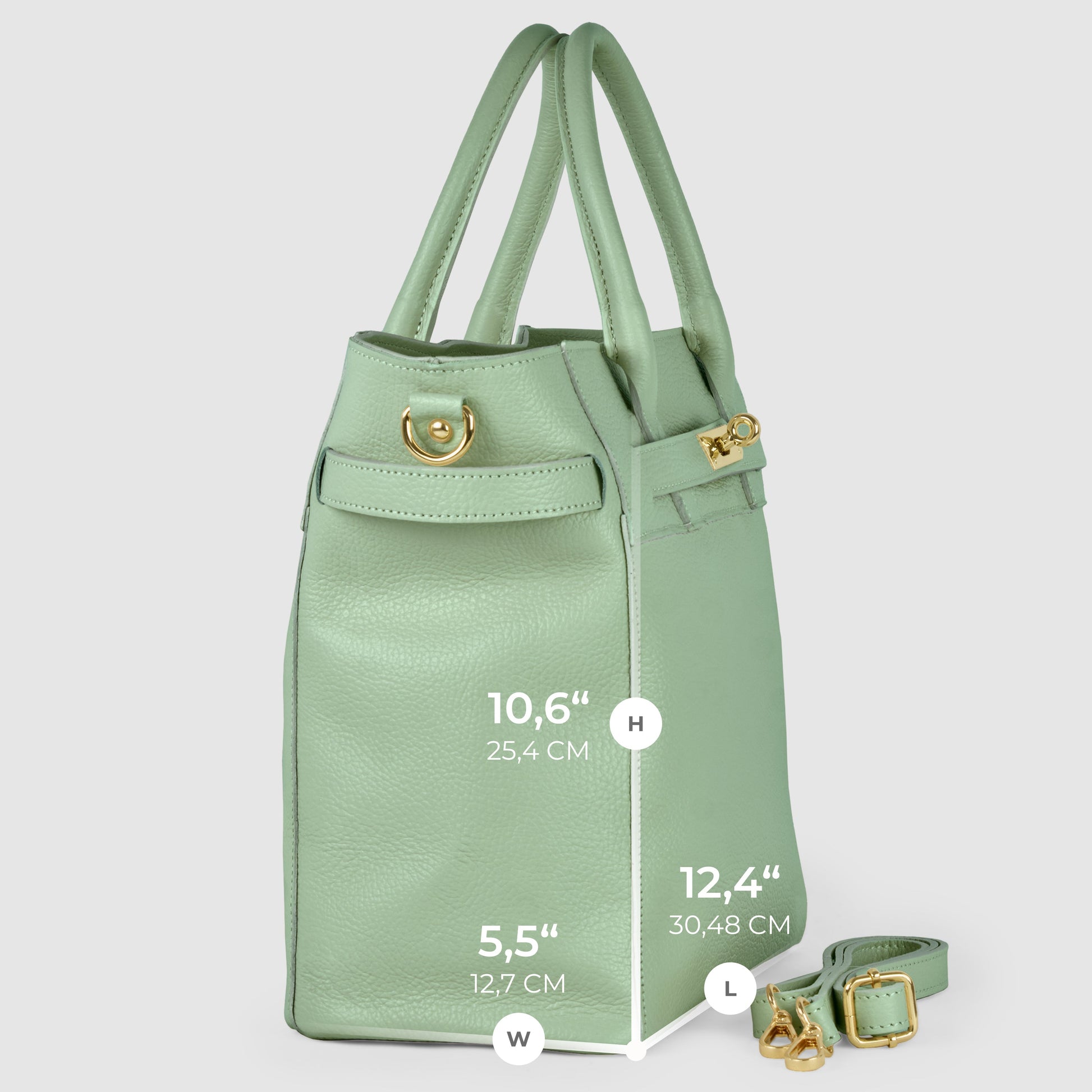 Italian Genuine Calf Leather Top-Handle Bag 233233 TAKEASY
