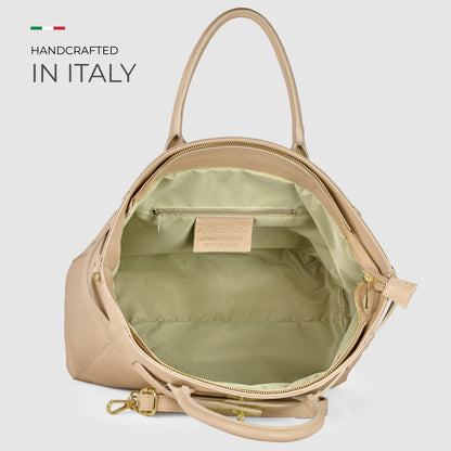 Italian Genuine Calf Leather Top-Handle Bag 233233 TAKEASY
