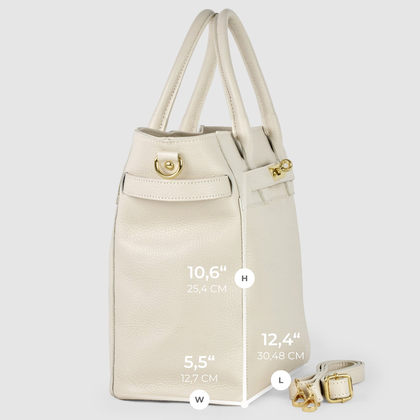 Italian Genuine Calf Leather Top-Handle Bag 233233 TAKEASY