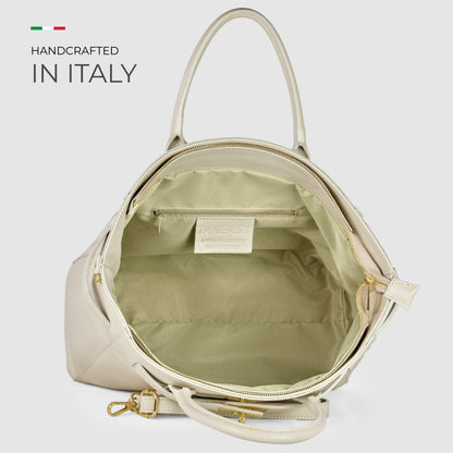 Italian Genuine Calf Leather Top-Handle Bag 233233 TAKEASY