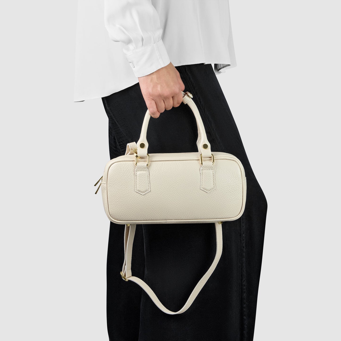 Italian Genuine Calf Leather Top-Handle Bag 252335 TAKEASY