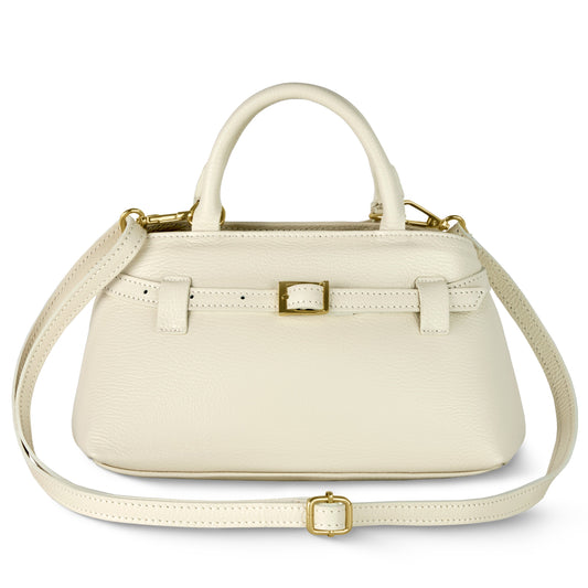 Italian Genuine Calf Leather Top-Handle Bag 252352 TAKEASY