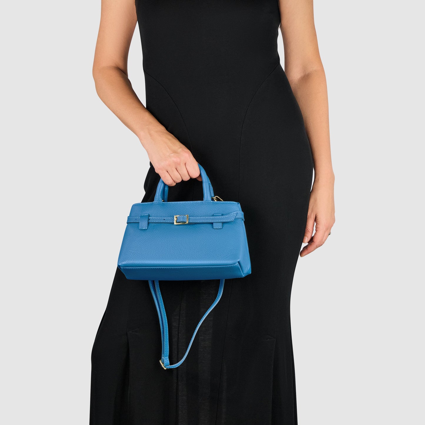 Italian Genuine Calf Leather Top-Handle Bag 252352 TAKEASY