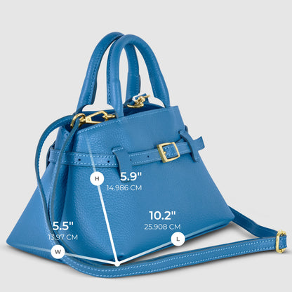 Italian Genuine Calf Leather Top-Handle Bag 252352 TAKEASY
