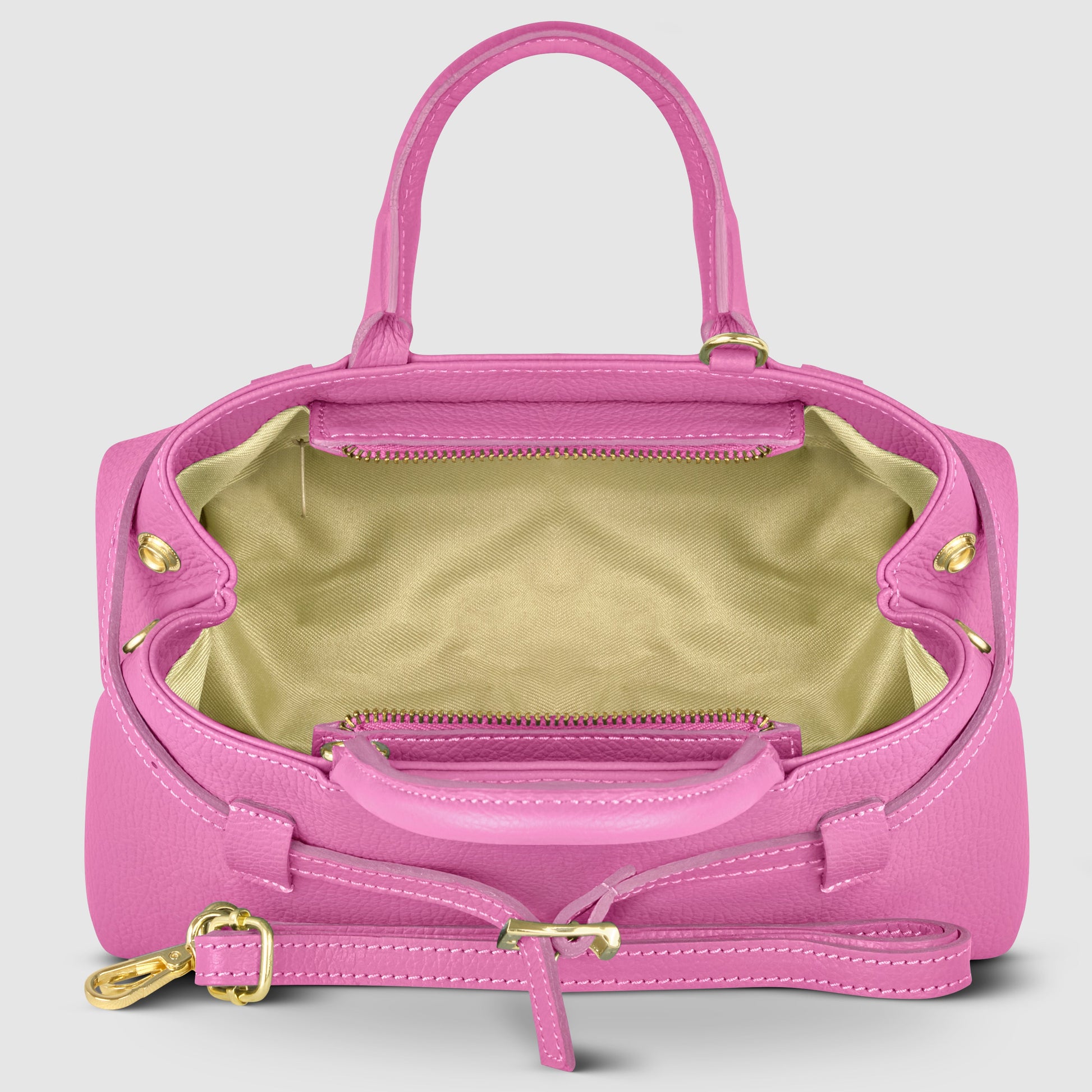 Italian Genuine Calf Leather Top-Handle Bag 252352 TAKEASY