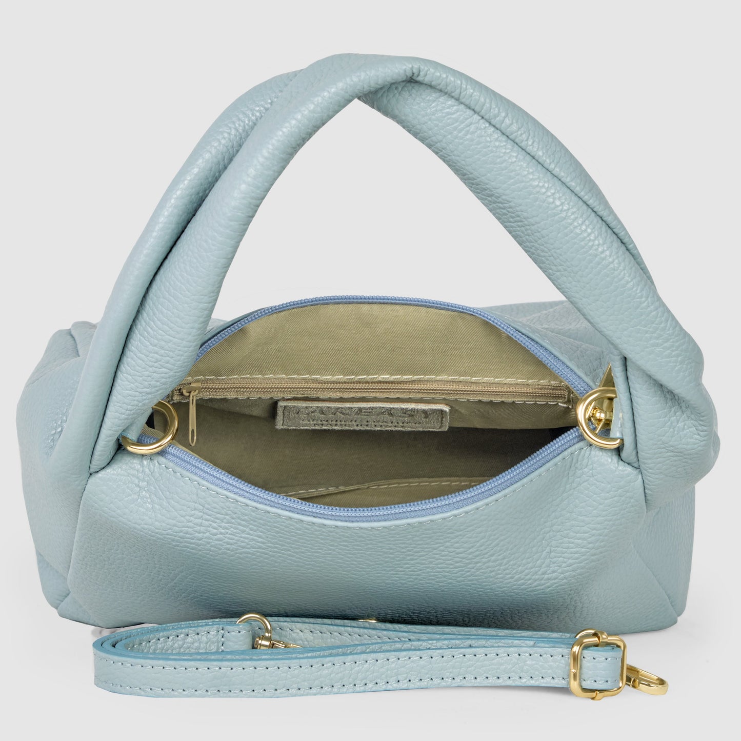 Italian Genuine Calf Leather Top-Handle Bag 262495 TAKEASY