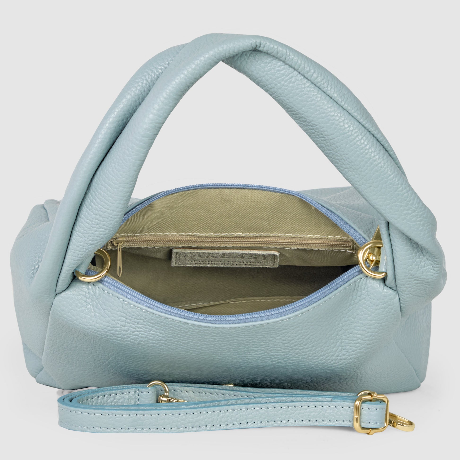 Italian Genuine Calf Leather Top-Handle Bag 262495 TAKEASY