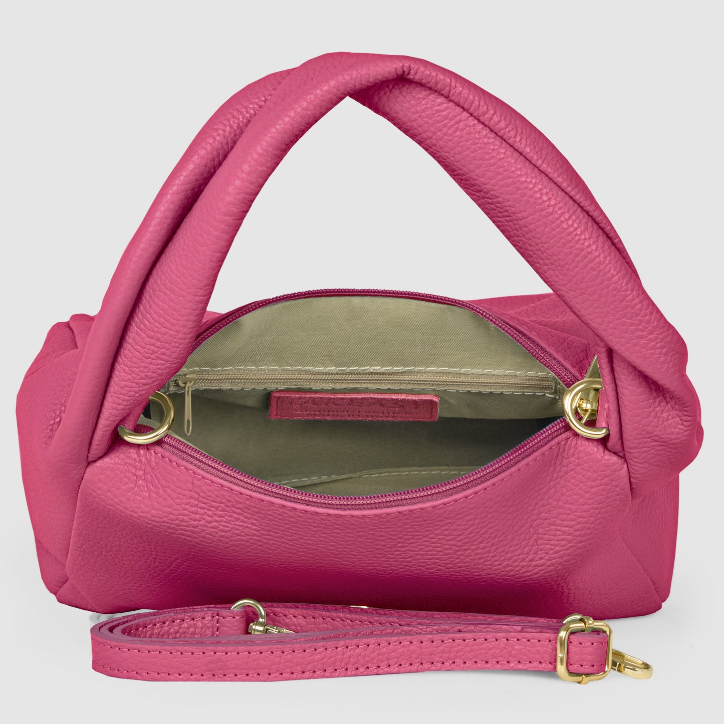 Italian Genuine Calf Leather Top-Handle Bag 262495 TAKEASY