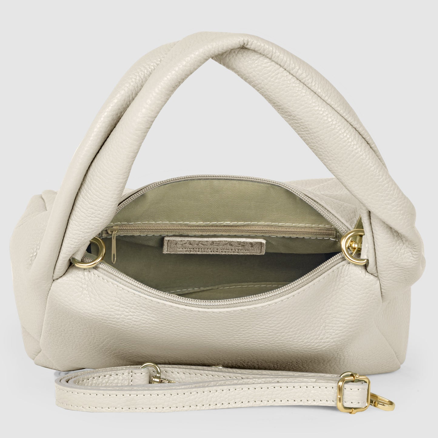 Italian Genuine Calf Leather Top-Handle Bag 262495 TAKEASY