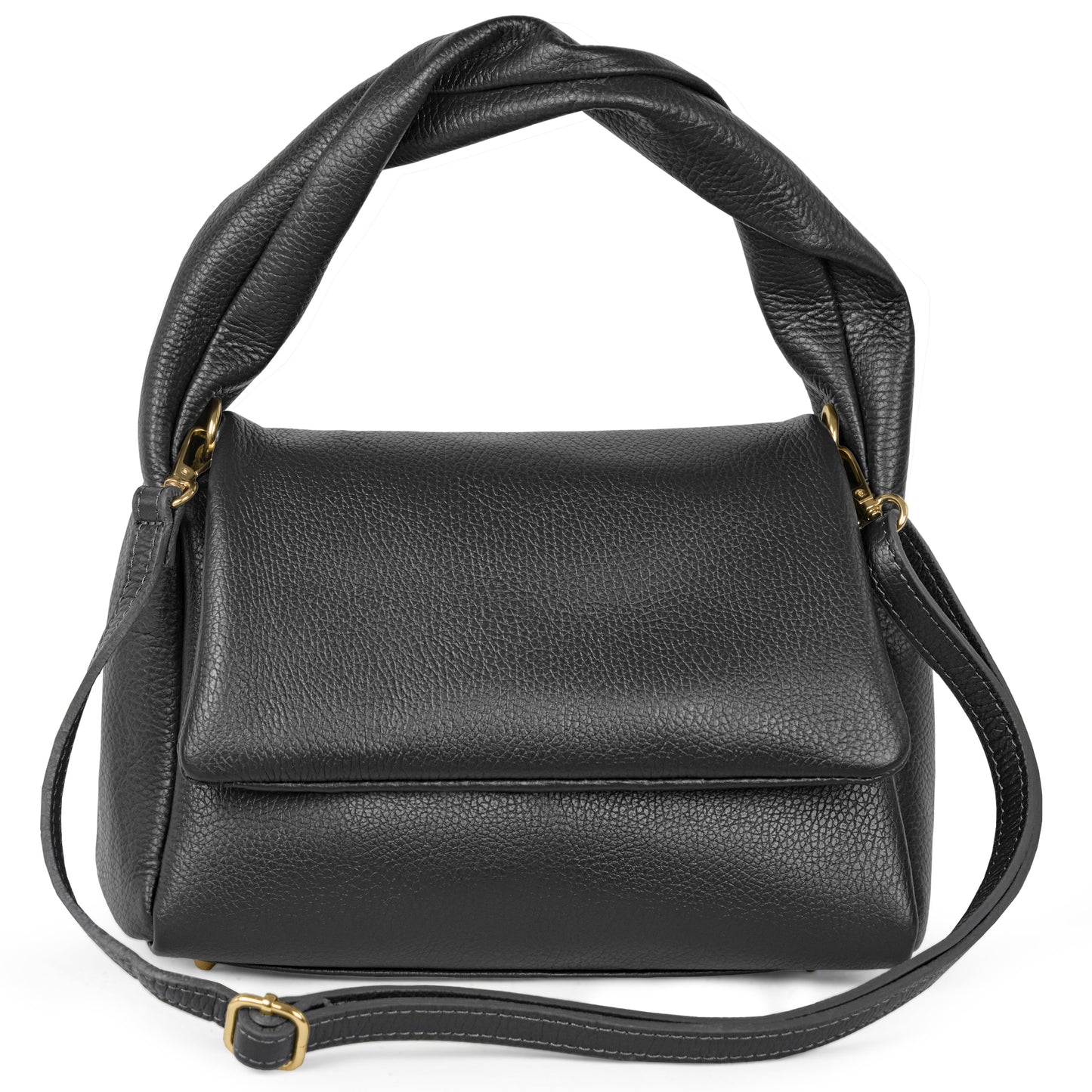 Italian Genuine Calf Leather Top-Handle Bag 262495 TAKEASY