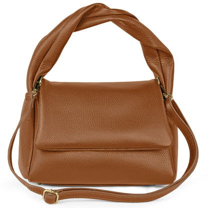 Italian Genuine Calf Leather Top-Handle Bag 262495 TAKEASY