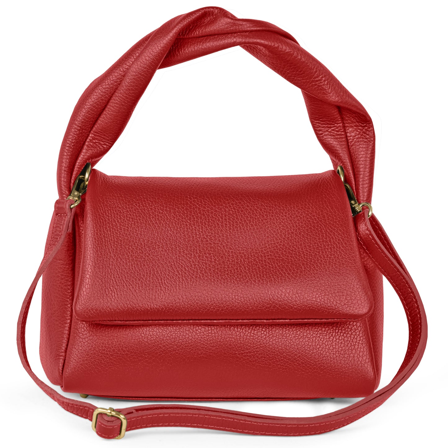 Italian Genuine Calf Leather Top-Handle Bag 262495 TAKEASY