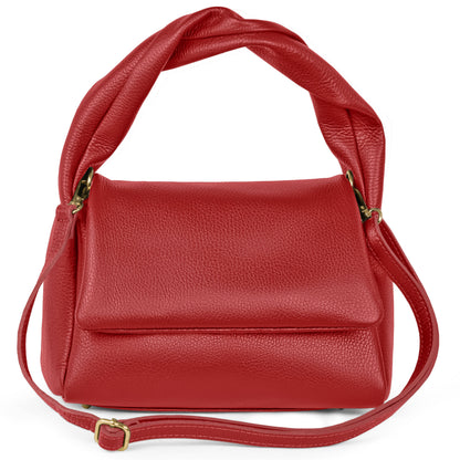 Italian Genuine Calf Leather Top-Handle Bag 262495 TAKEASY