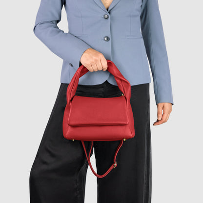 Italian Genuine Calf Leather Top-Handle Bag 262495 TAKEASY