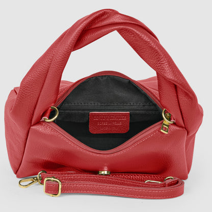 Italian Genuine Calf Leather Top-Handle Bag 262495 TAKEASY