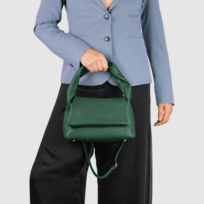 Italian Genuine Calf Leather Top-Handle Bag 262495 TAKEASY