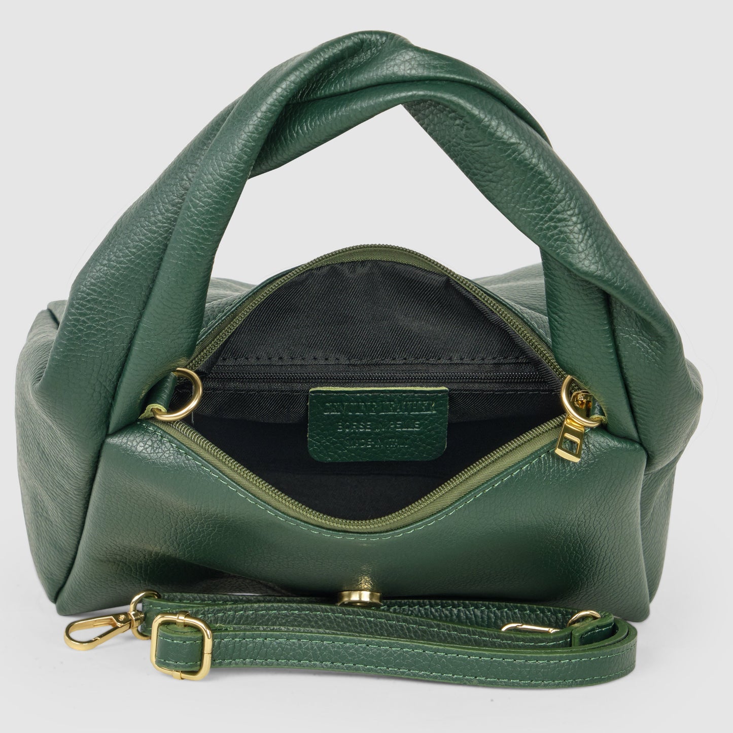 Italian Genuine Calf Leather Top-Handle Bag 262495 TAKEASY