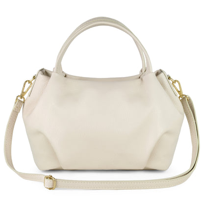 Italian Genuine Calf Leather Top-Handle Bag 322055 TAKEASY