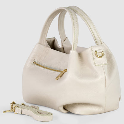 Italian Genuine Calf Leather Top-Handle Bag 322055 TAKEASY