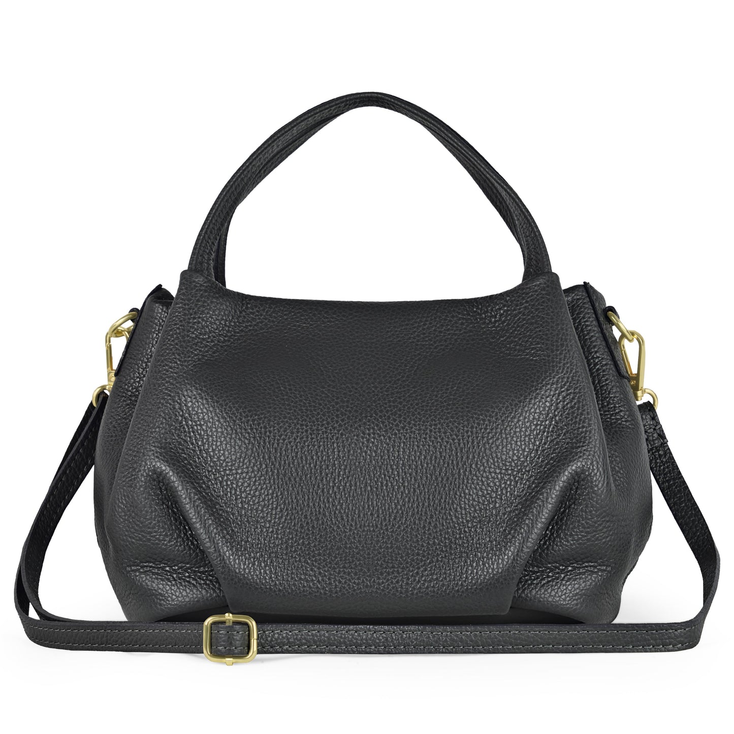 Italian Genuine Calf Leather Top-Handle Bag 322055 TAKEASY