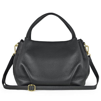 Italian Genuine Calf Leather Top-Handle Bag 322055 TAKEASY