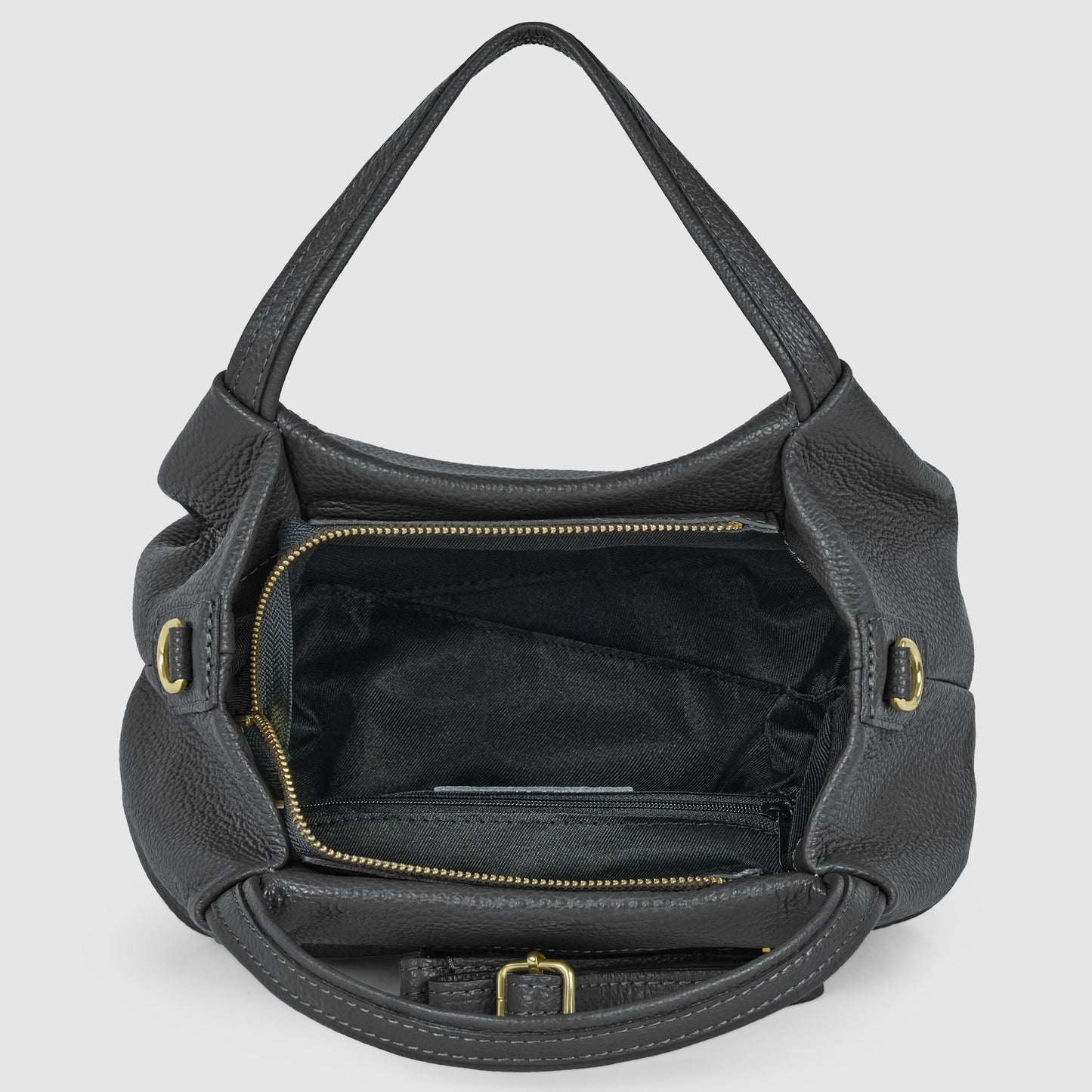 Italian Genuine Calf Leather Top-Handle Bag 322055 TAKEASY
