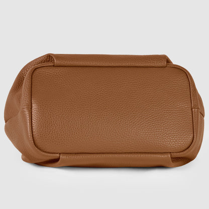 Italian Genuine Calf Leather Top-Handle Bag 322055 TAKEASY