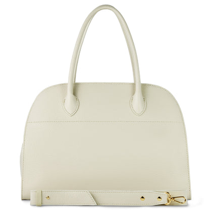 Italian Genuine Calf Leather Top-Handle Bag 413912 TAKEASY
