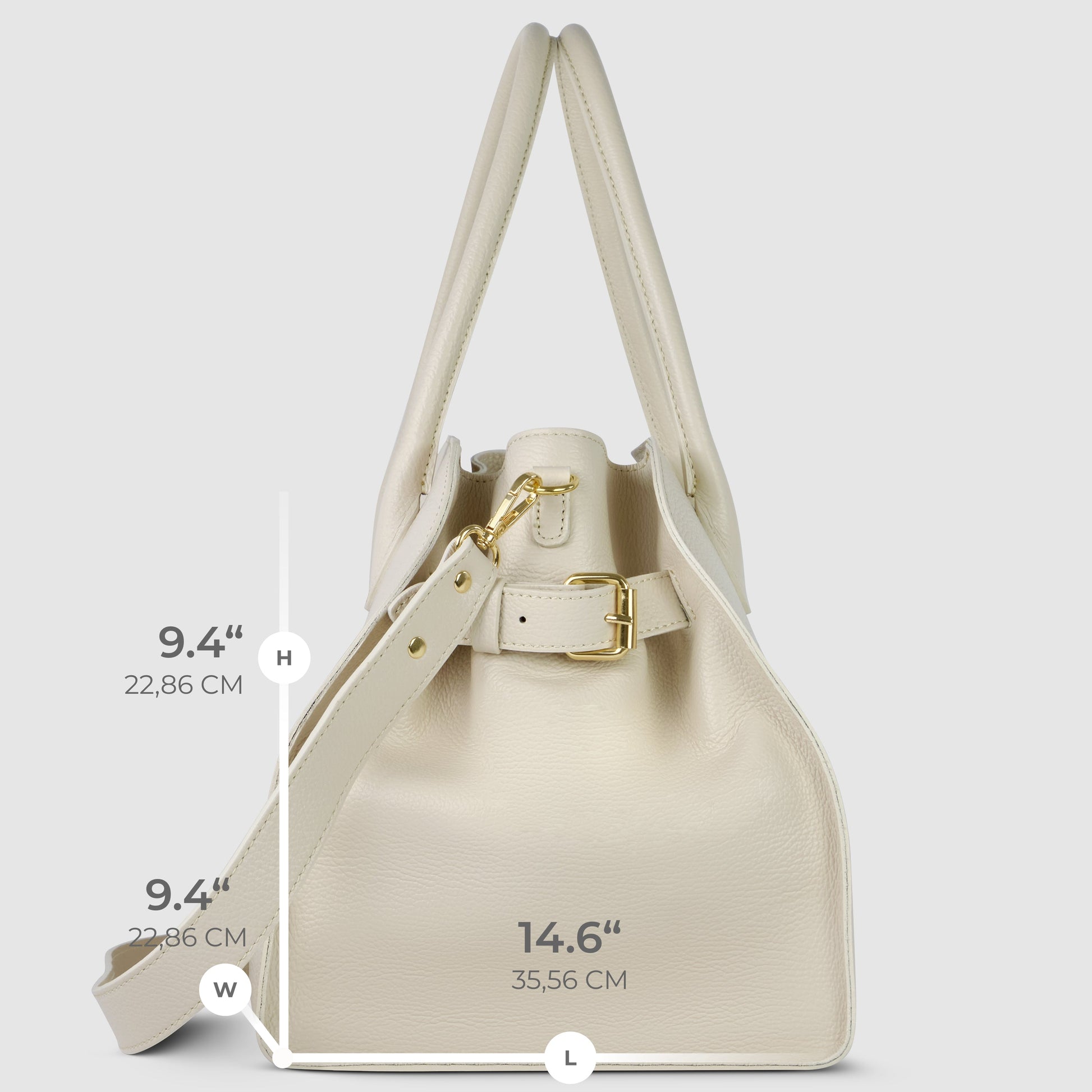 Italian Genuine Calf Leather Top-Handle Bag 413912 TAKEASY