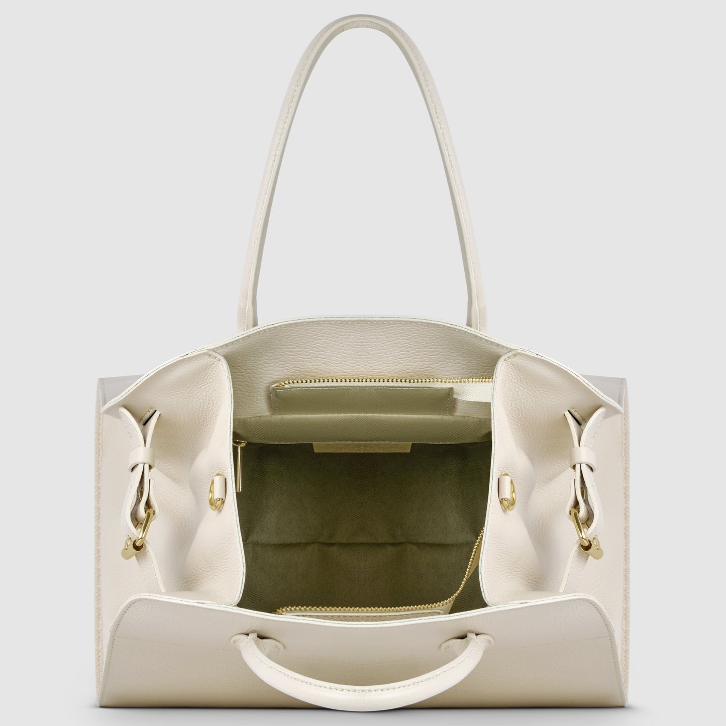 Italian Genuine Calf Leather Top-Handle Bag 413912 TAKEASY
